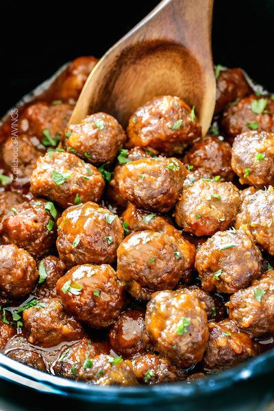 Slow Cooker Honey Buffalo Meatballs - Easy Meal Plan #25