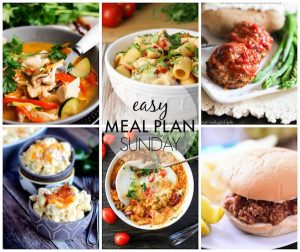 Easy Meal Plan #36