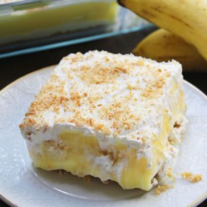 No Bake Banana Pudding Layer Dessert