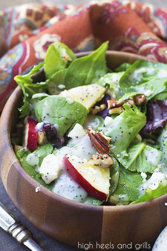 Homemade Poppy Seed Dressing Recipe High Heels and Grills