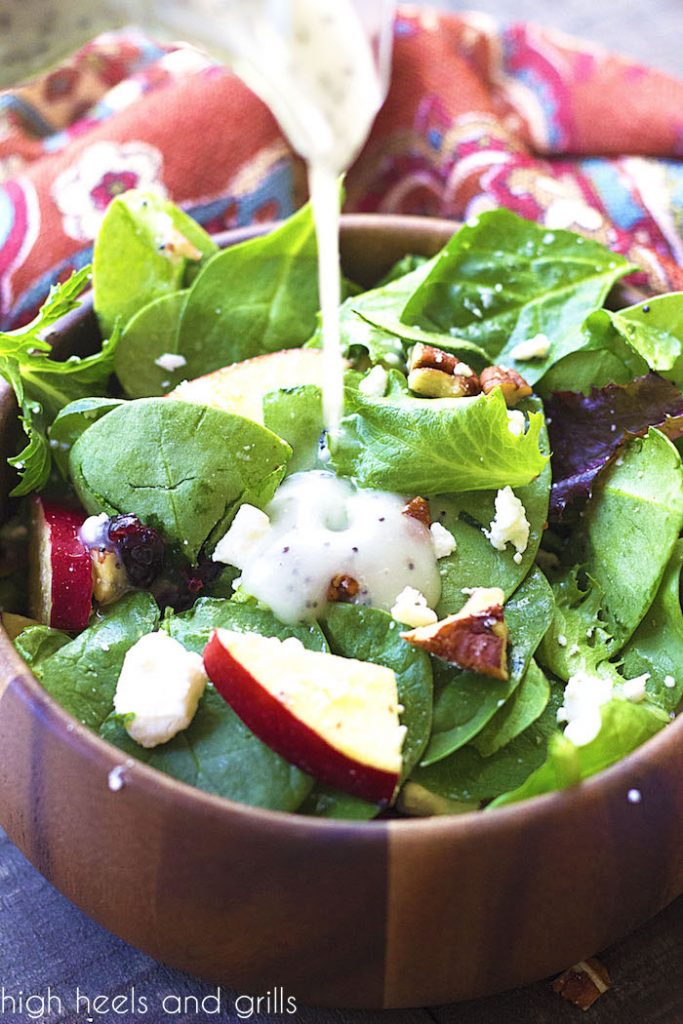 Homemade Poppy Seed Dressing Recipe High Heels and Grills