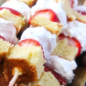 Strawberry Shortcake Kabobs