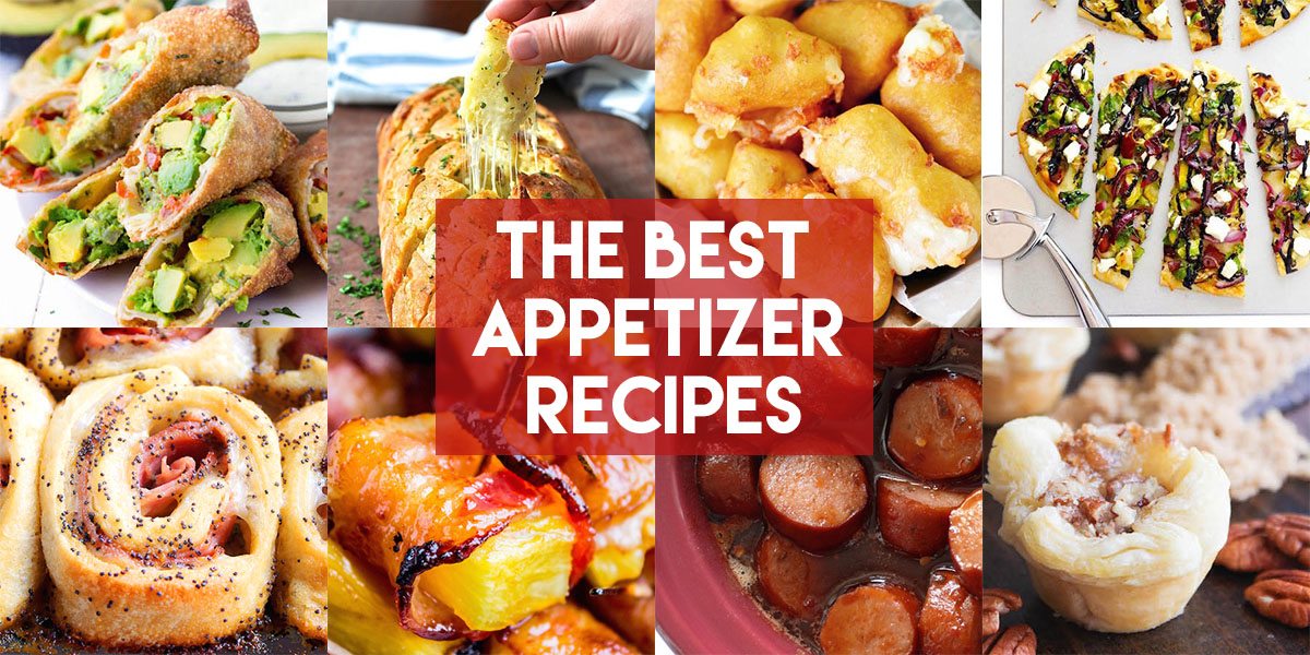 Best Appetizer Recipes Collage