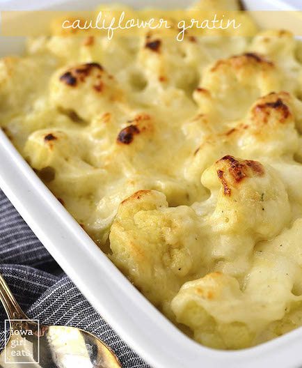 Cauliflower Gratin - Best Easter Side Dish Recipes