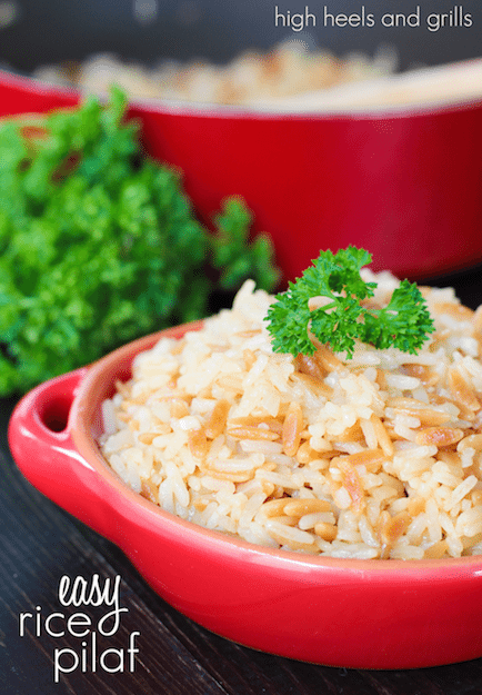 Easy Rice Pilaf - Best Easter Side Dish Recipes