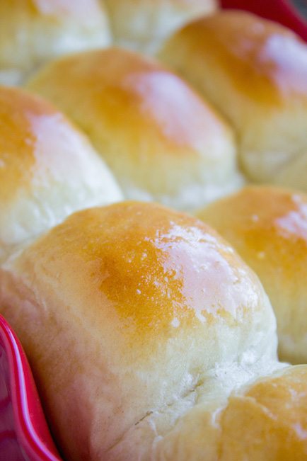 Pan of Dinner Rolls - Best Easter Side Dish Recipes