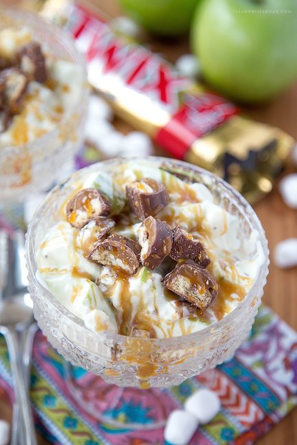 Twix Apple Fluff Salad - Best Easter Side Dish Recipes