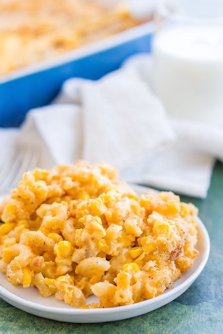 Corn Mac and Cheese - Best Easter Side Dish Recipes