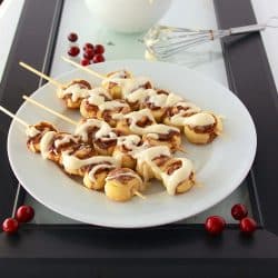 Cinnamon Roll Kabobs