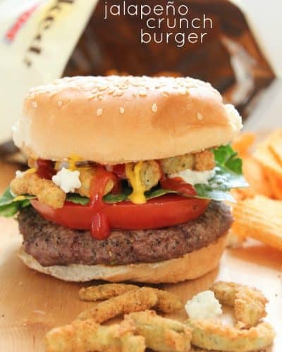 Jalepeño Crunch Burger