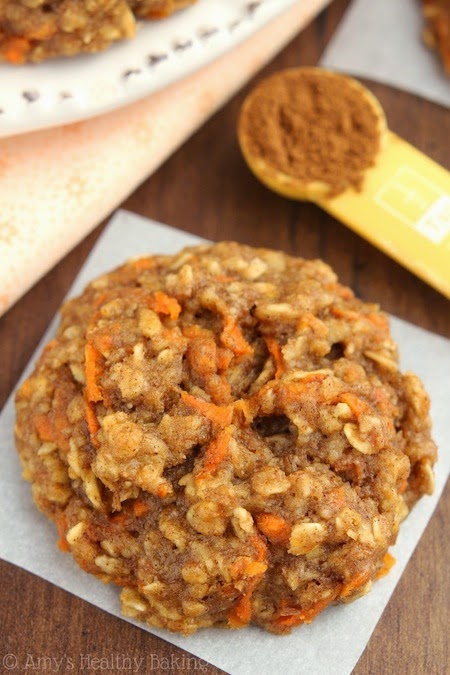 Carrot Cake Oatmeal Cookies