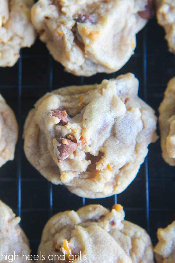 Pretzel Chocolate Chip Cookies - Perfect combo of salt and sweet! 