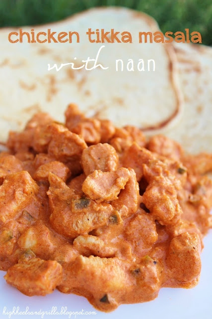 Chicken Tikka Masala with Naan Bread