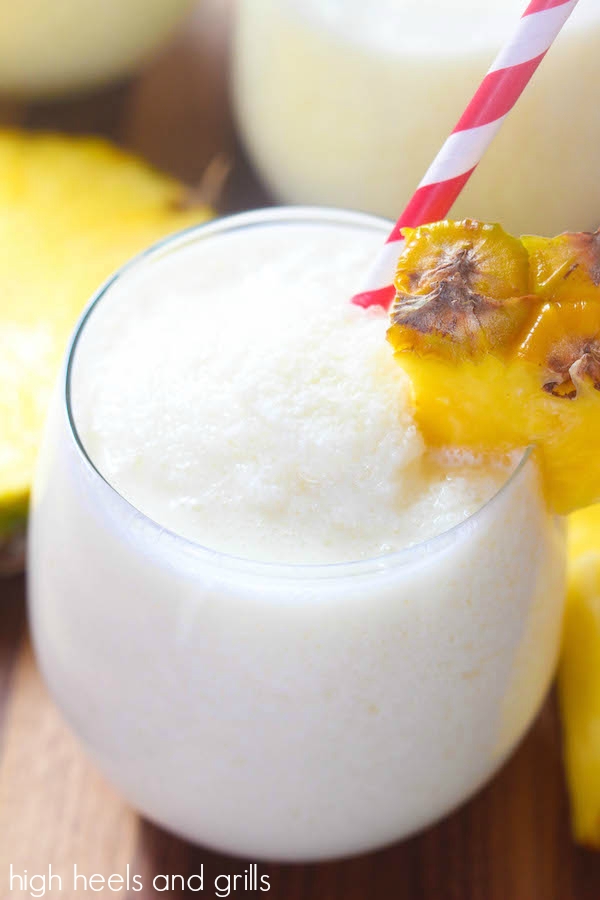 Virgin Pina Colada | High Heels and Grills