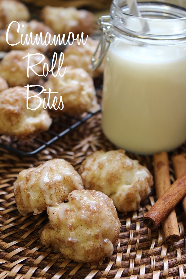 Cinnamon Roll Bites - High Heels and Grills